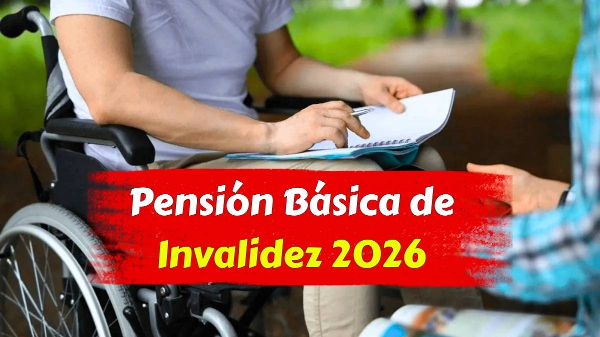 Pensión Básica de Invalidez 2026 novedades ajustes y condiciones del beneficio social