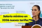 Salario mínimo en 2026 nuevas tarifas aumentos y descuentos laborales