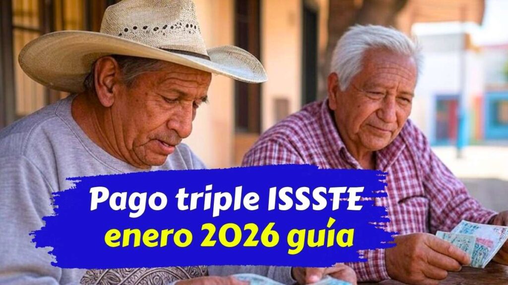 Pago triple ISSSTE enero 2026 guía completa de requisitos y calendario de pensiones